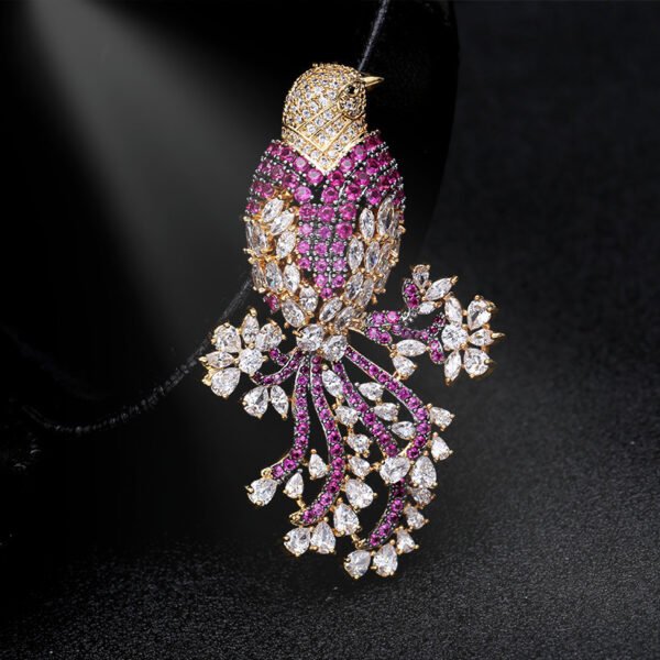 Crystal Corsage Personality And All-match Temperament Scarf Buckle Accessories