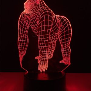 Cross-border 3D Desk Lamp For Orangutan Series